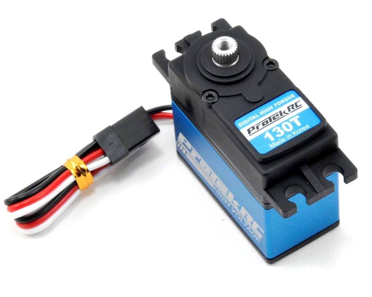 ProTek RC 130T Standard Digital "High Torque" Metal Gear Servo (High Voltage) 3 ProTek RC 130T Standard Digital "High Torque" Metal Gear Servo (High Voltage)