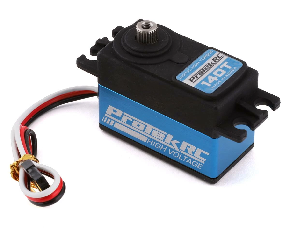 ProTek RC 140T Low Profile High Torque Metal Gear Servo (High Voltage) 3 ProTek RC 140T Low Profile High Torque Metal Gear Servo (High Voltage)