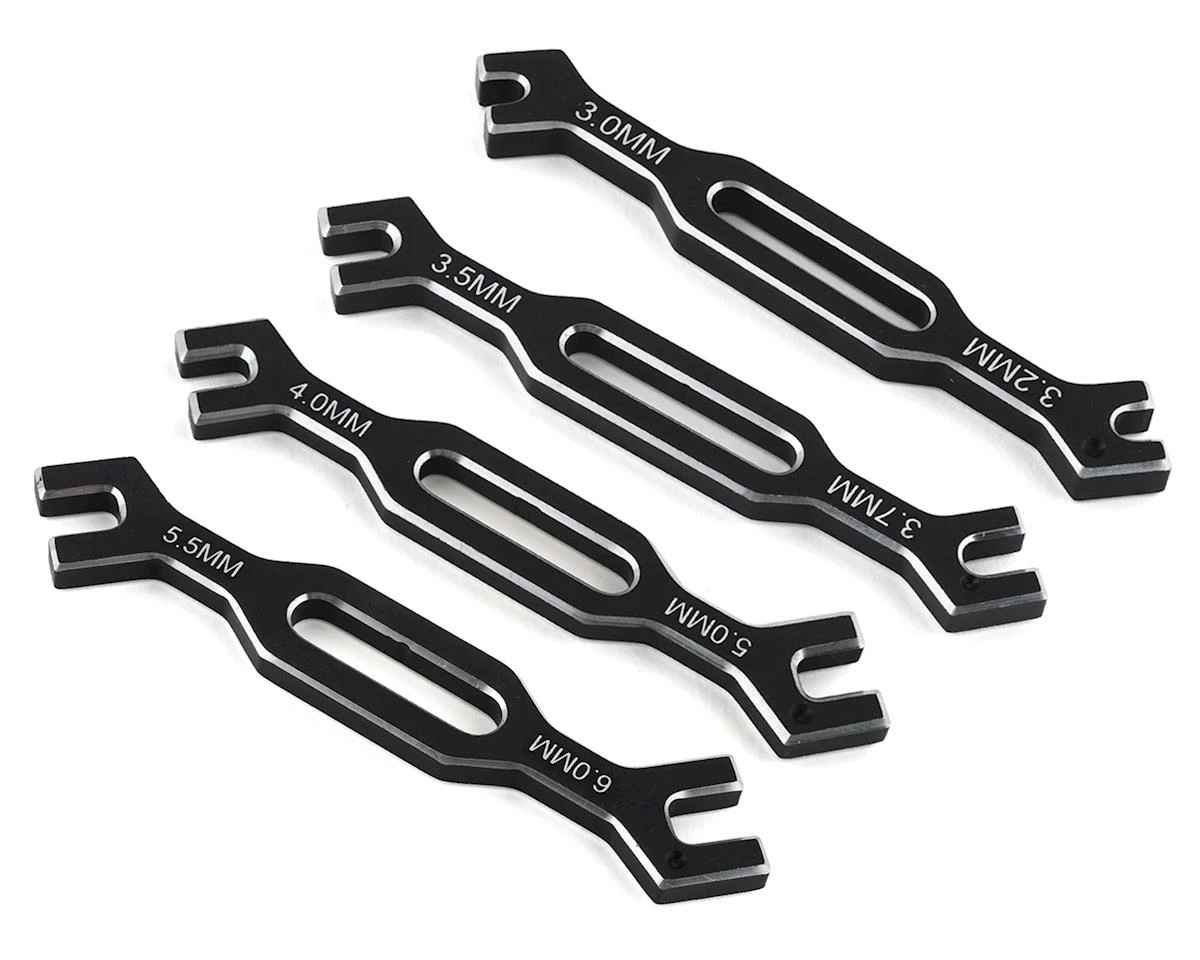ProTek RC Aluminum Turnbuckle Wrench Set (3, 3.2, 3.5, 3.7, 4, 5, 5.5 & 6mm) 3 ProTek RC Aluminum Turnbuckle Wrench Set (3, 3.2, 3.5, 3.7, 4, 5, 5.5 & 6mm)