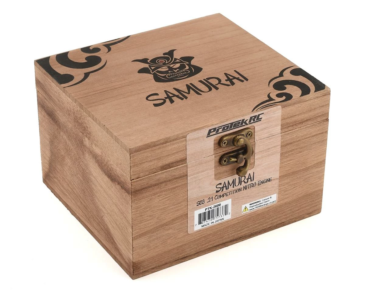 ProTek RC Samurai S03 3-Port .21 Competition Buggy Engine w/22D Carburetor (Turbo Plug) 9 ProTek RC Samurai S03 3-Port .21 Competition Buggy Engine w/22D Carburetor (Turbo Plug) - Image 7