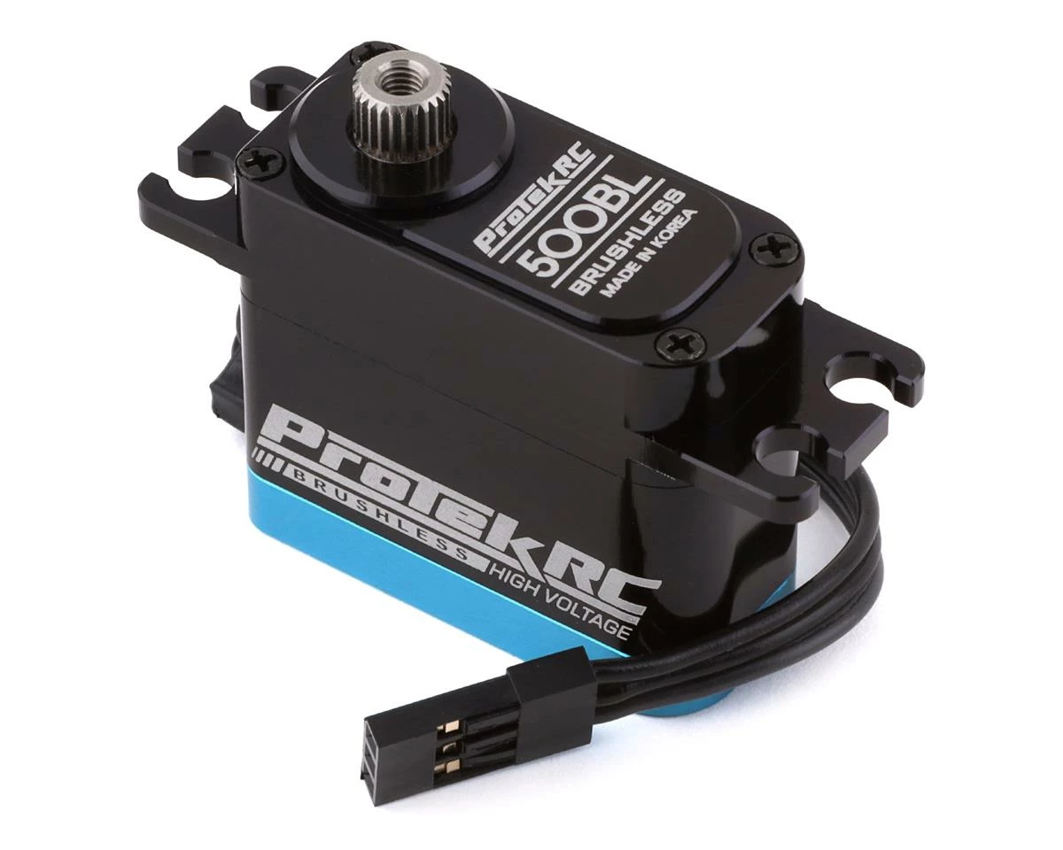 ProTek RC 500BL "Black Label" 1/12 High Torque Brushless Mini Servo (High Voltage/Metal Case) 3 ProTek RC 500BL "Black Label" 1/12 High Torque Brushless Mini Servo (High Voltage/Metal Case)