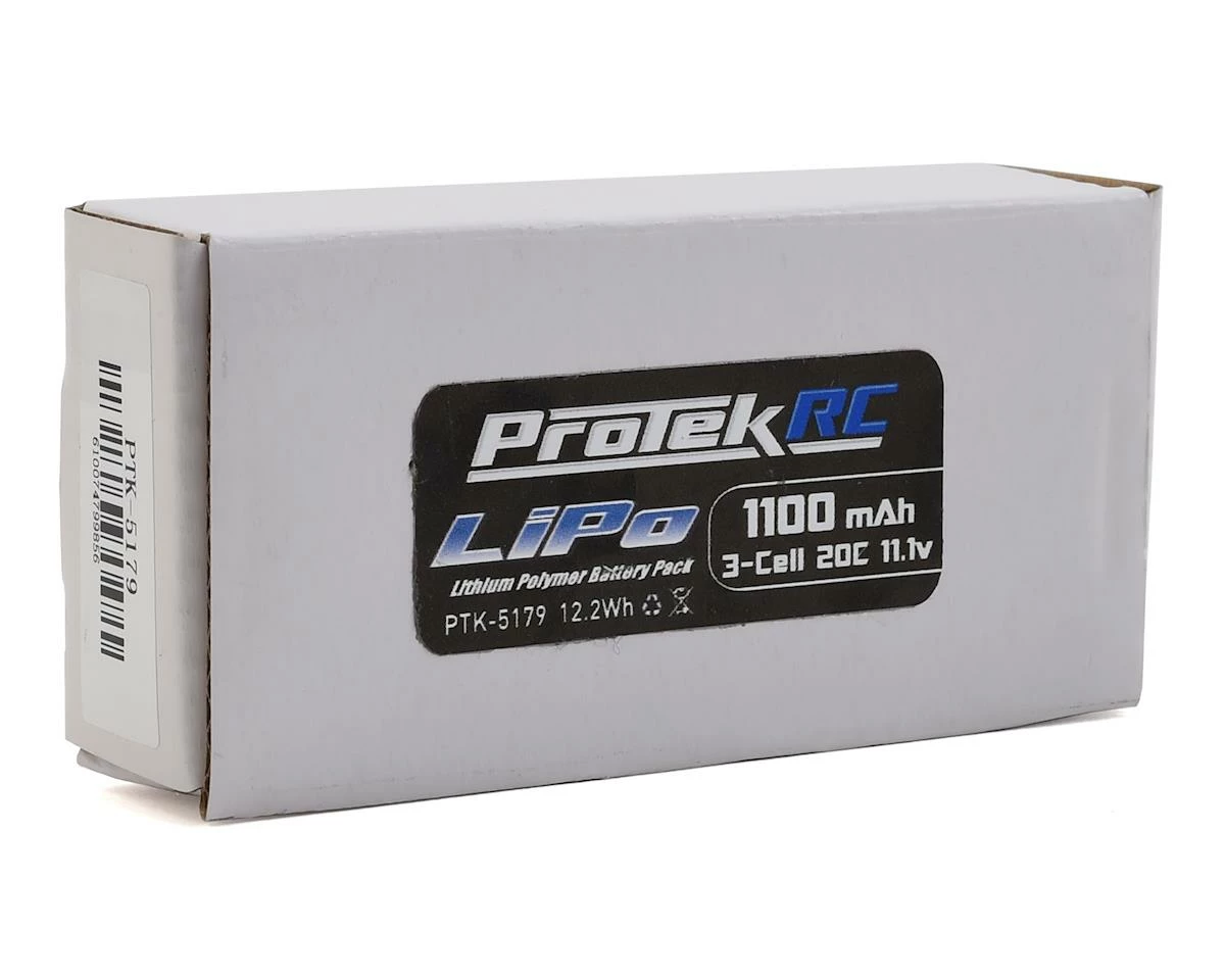 ProTek RC 3S "High Power" LiPo 20C Battery Pack (11.1V/1100mAh) (Blade SR) 3 ProTek RC 3S "High Power" LiPo 20C Battery Pack (11.1V/1100mAh) (Blade SR) - Image 2