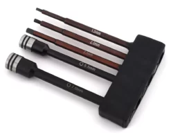 ProTek RC "TruTorque" 5-Piece 1/4" Drive Hex & Nut Driver Set (1.5, 2.0, 2.5mm Hex & 5.5, 7mm Nut Driver) -ProTek RC Sales ptk 8462 1